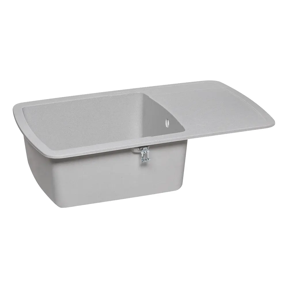 Кухонна мийка Lidz 770x490/200 GRA-09 (LIDZGRA09770490200) - фото 4