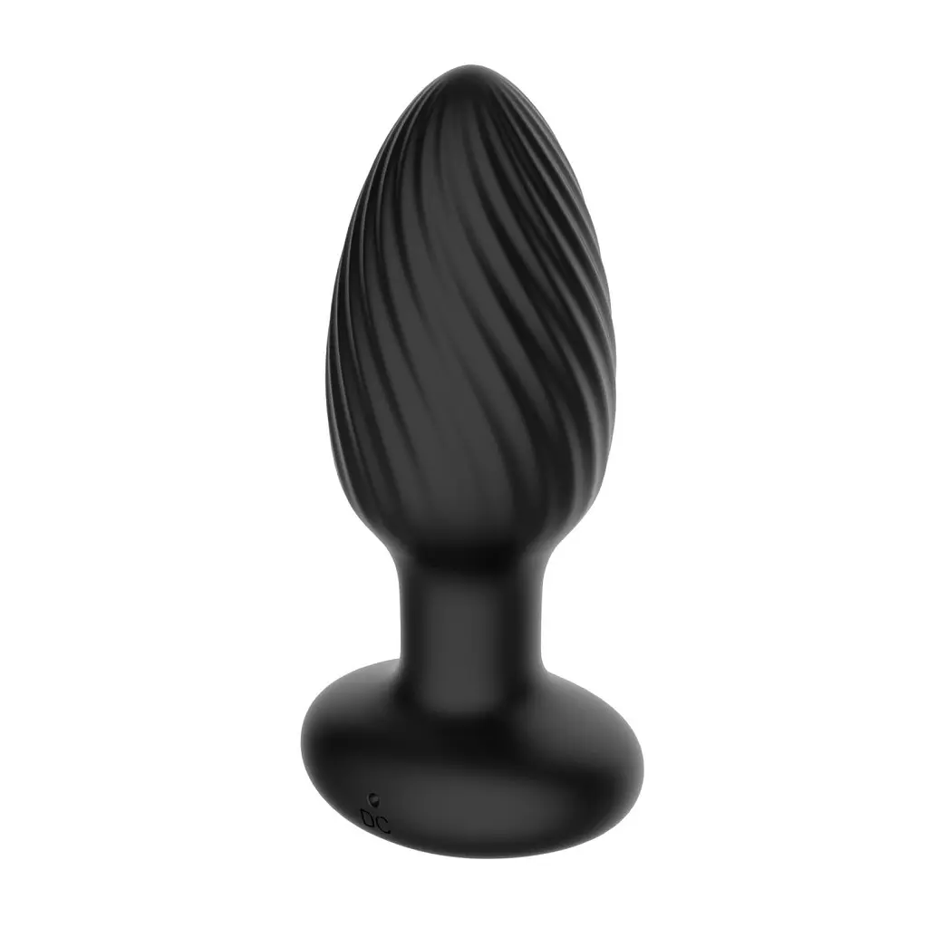 Анальна пробка Nexus TORNADO Remote Control Rotating Butt Plug, 7,7х3,3 см, чорний - фото 5