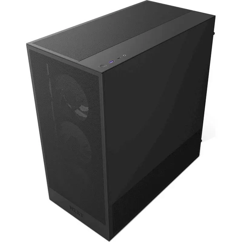 Корпус NZXT H5 Flow RGB Чорний (CC-H52FB-R1) без БЖ - фото 3