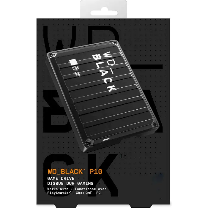 Зовнішній жорсткий диск Western Digital USB3.2 4TB EXT. GAME DRIVE BLACK WDBA3A0040BBK-WESN (WDBA3A0040BBK-WESN) - фото 6