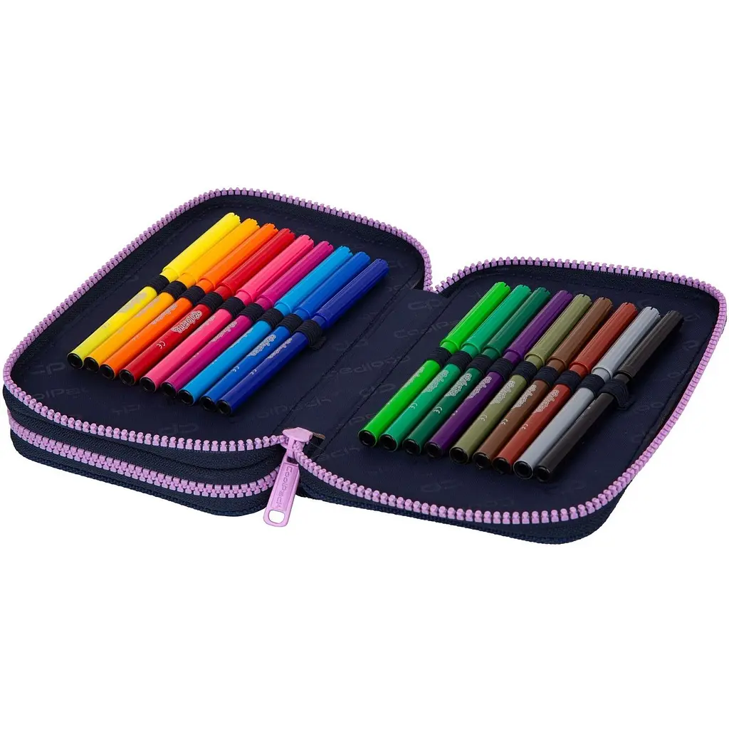 Пенал з наповненням CoolPack Jumper 2 Oh My Dear, 2 відділення (F066664) - фото 3