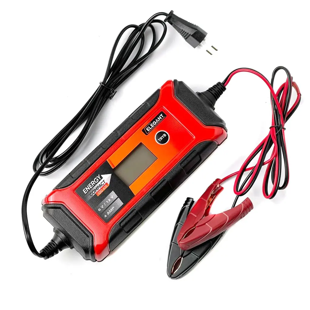 Автоматическое импульсное зарядное устройство Elegant Compact 6-12 V / 4 А (EL 100 415) - фото 2