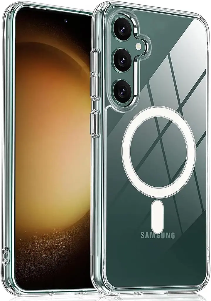 Чохол протиударний для Samsung Galaxy S25 (S931) Clear Case Ultra Hybrid with MagSafe Прозорий - фото 5