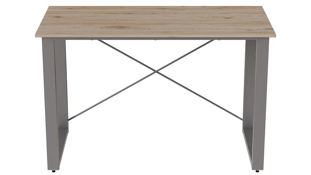 Письменный стол Ferrum-decor Драйв 750x1000x600 Серый металл ДСП Дуб Сан-Марино 32 мм (FRD-103304) - фото 5