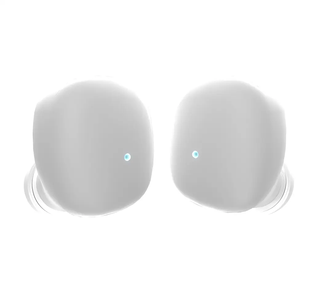 Беспроводные наушники Ergo BS-530 Twins Nano 2, BT5.3, 25mAh, 190mAh, 3h, White UA UCRF - фото 3