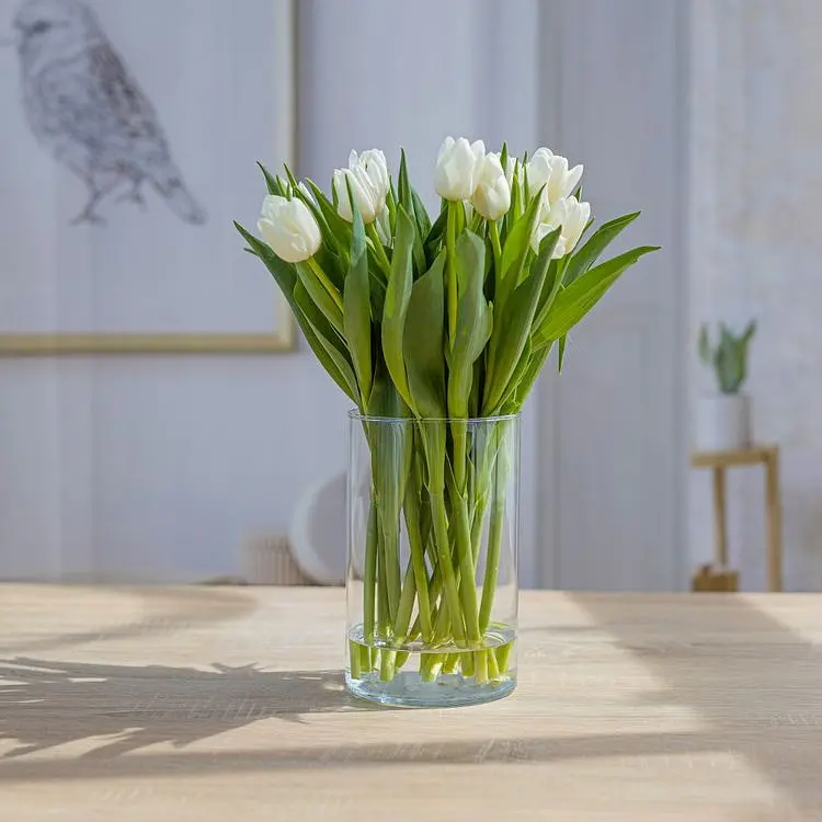 Ваза Trendglass Flora стеклянная для цветов и декора 29 см (35940) - фото 2