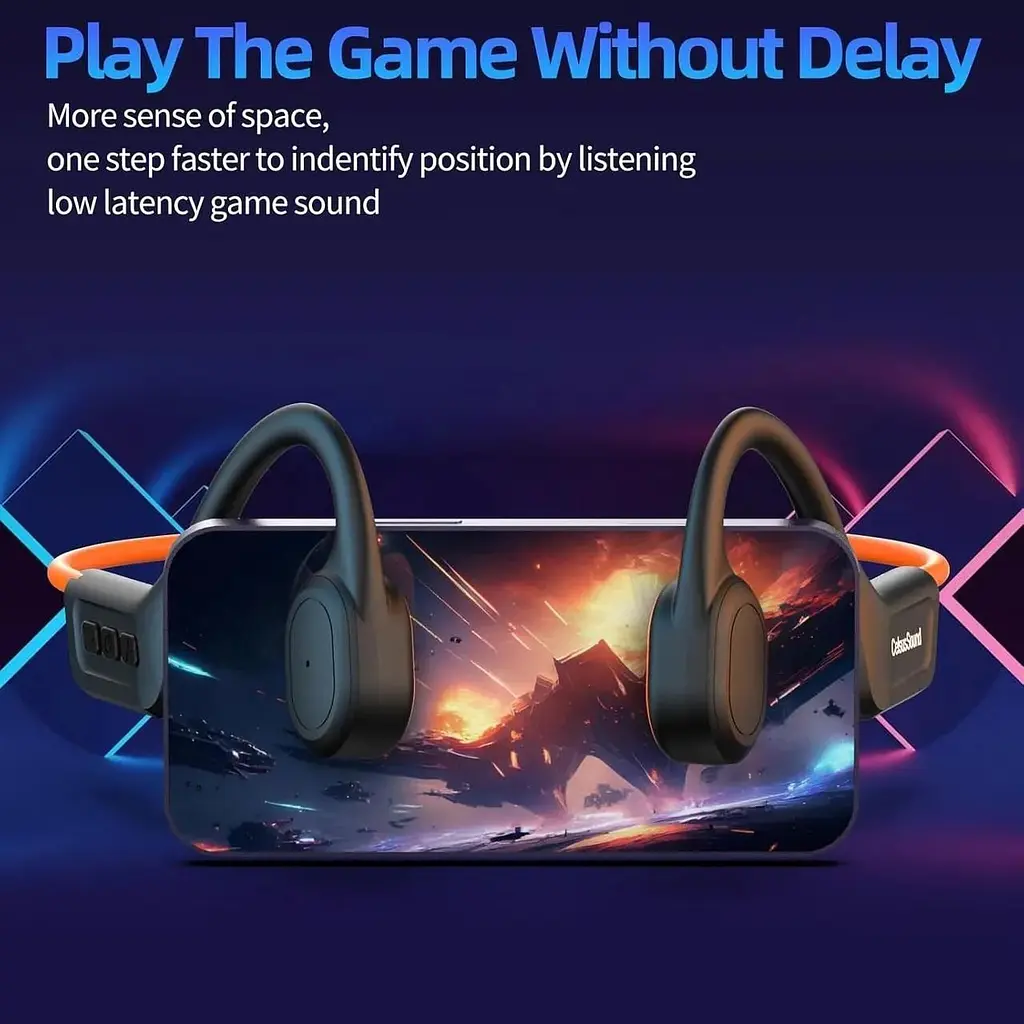 Навушники CelsusSound з кістковою провідністю та мікрофоном Bluetooth  - фото 3