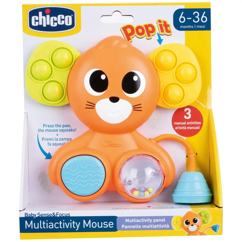 Погремушка Chicco Мультисенсорная мышка (11822.00) - фото 4