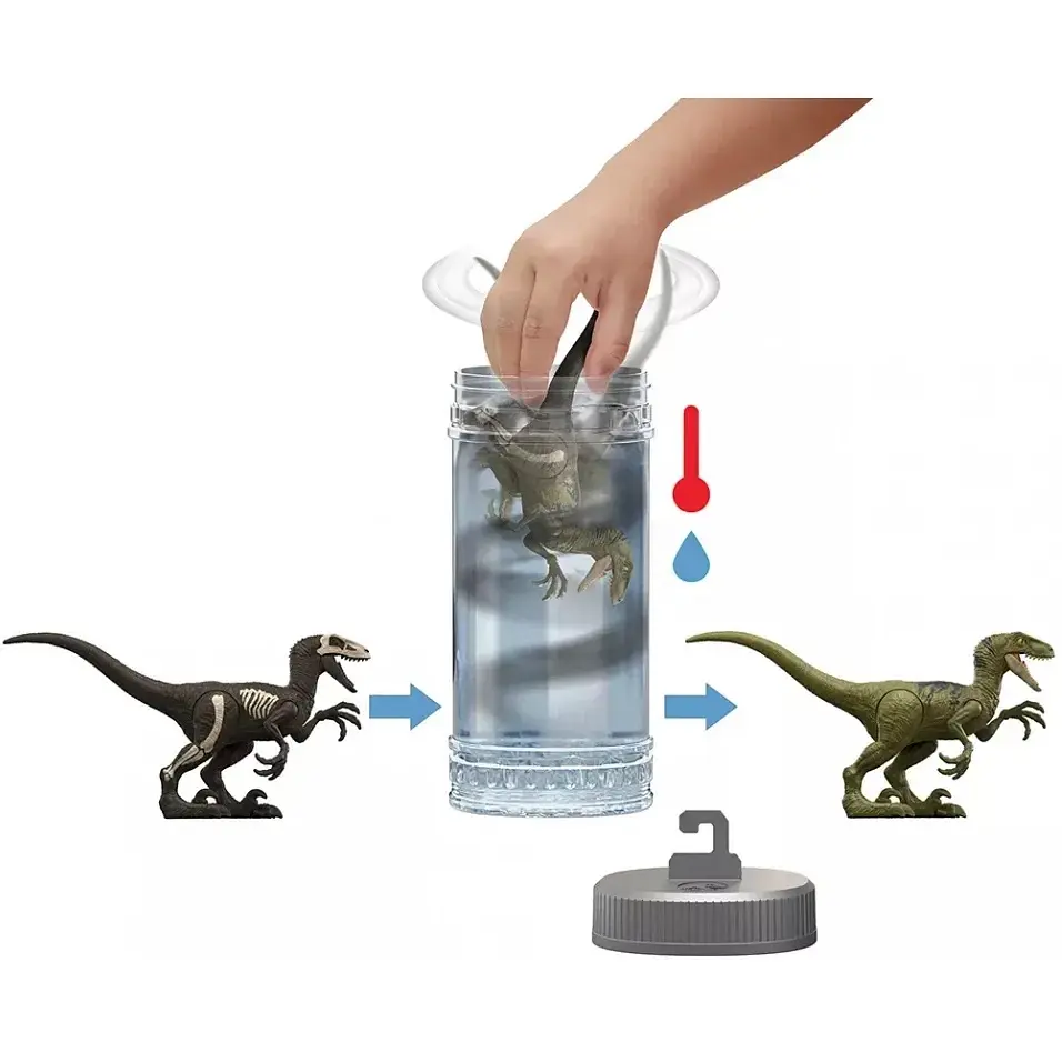 Динозавры Jurassic World серии Невероятное преобразование из фильма Мир Юрского периода в ассортименте (JDC52) - фото 4