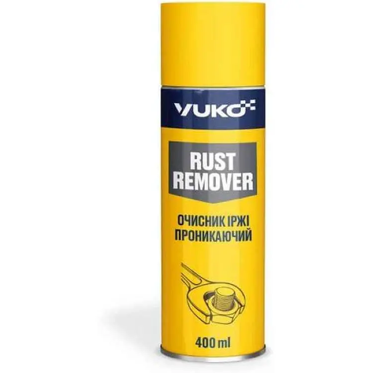Очищувач іржі VUKO проникаючий Rust Remover балон жерсть 400мл