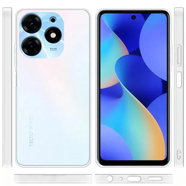 Силиконовый чехол BeCover для Tecno Spark 10 Pro (KI7) Transparancy (709307) - фото 2