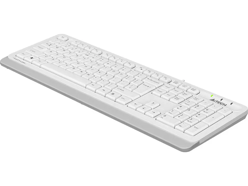 Клавіатура A4Tech Fstyler FKS10 USB White - фото 2