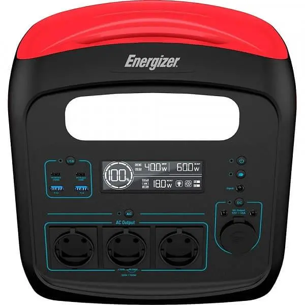 Зарядна станція Energizer 700Вт (960Вт/г) 2xDC, / 700 Вт / 960 Вт/ч / LiFePO4 (PPS960W1) - фото 2