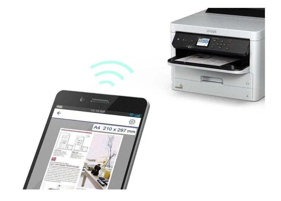 Принтер Epson WorkForce Pro WF-C529RDW + Wi-Fi (C11CG79401BU) - фото 5