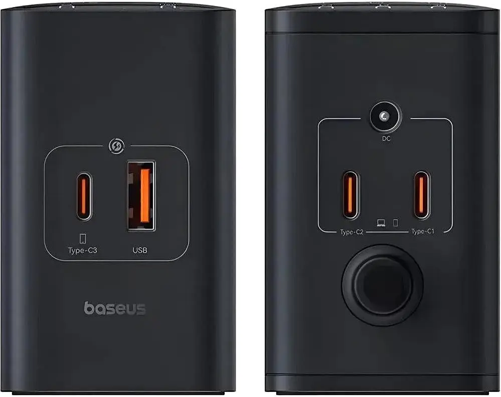 Зарядное устройство для Baseus Digital Fast GaN Charger 240W 3C+U+DC (P10163901113-00) умный с APP - фото 5