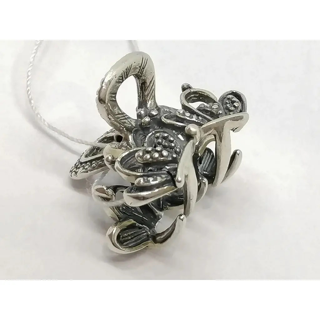 Срібна шпилька для волосся Ірій. 9306 - фото 3