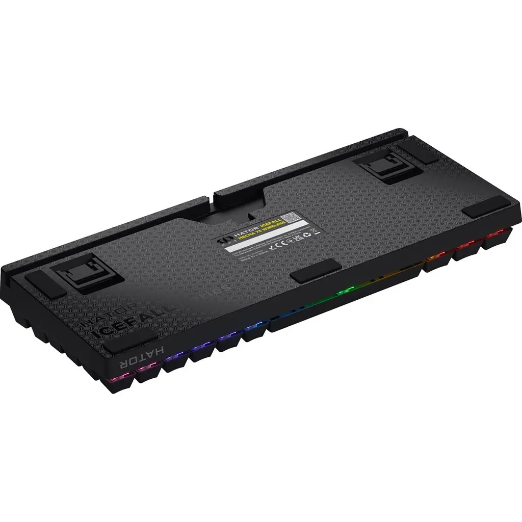 Клавіатура Hator Icefall Mecha 75 Wireless Rainbow Black (HTK275UA) [177406] - фото 5