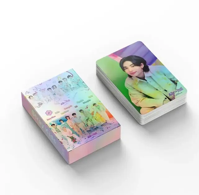 Ломо Карти Lomo Card China Stray Kids / SKZ Стрей Кідс голографічні СС C SK 10 - фото 2