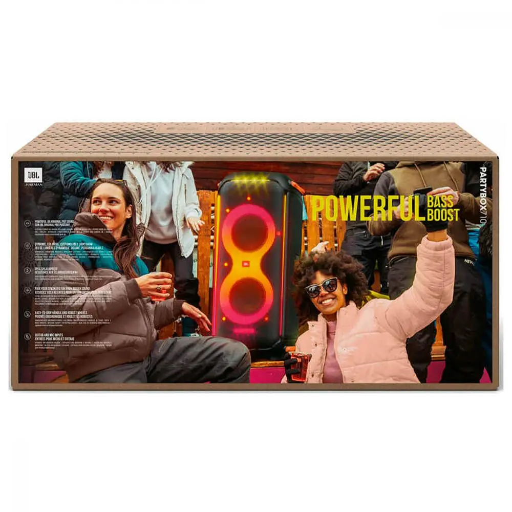 Мобільна акустична система JBL PartyBox 710 Black (JBLPARTYBOX710) - фото 4