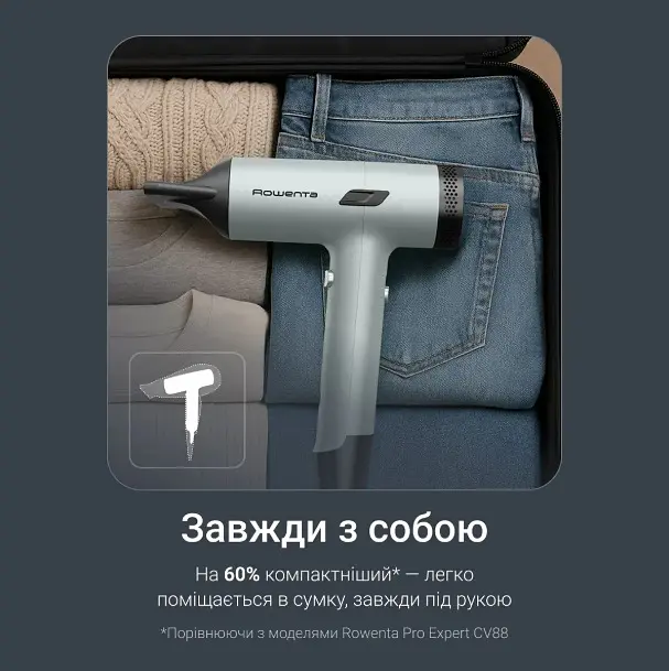 Фен HY7120E0 ROWENTA teh0026422 - фото 4