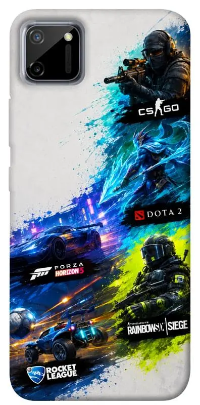 TPU чохол Demsky Full Throttle для Realme C11