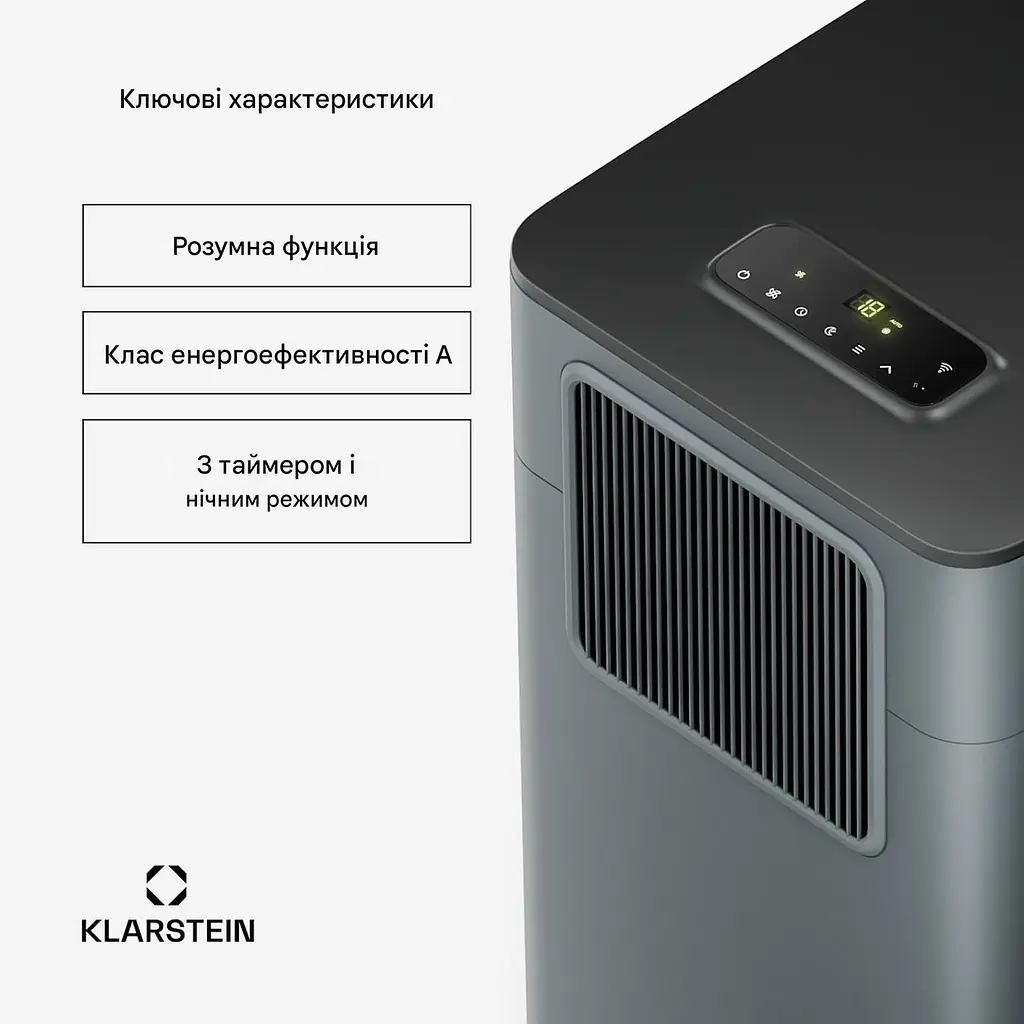 Мобільний кондиціонер Klarstein Breeze Box 9K (10047036) - фото 4