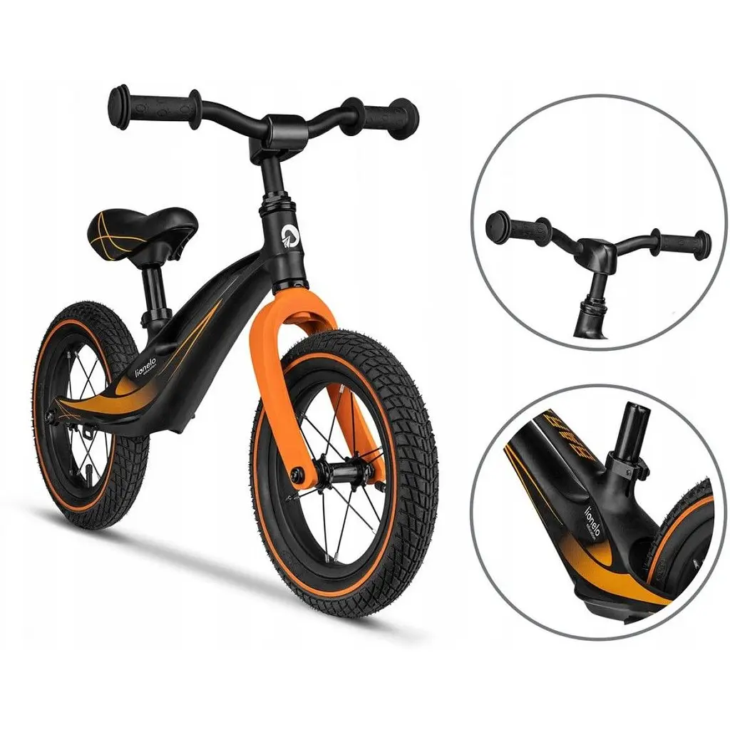 Біговел Lionelo Bart Air Sporty Black, чорний (LOE-BART AIR ) - фото 3