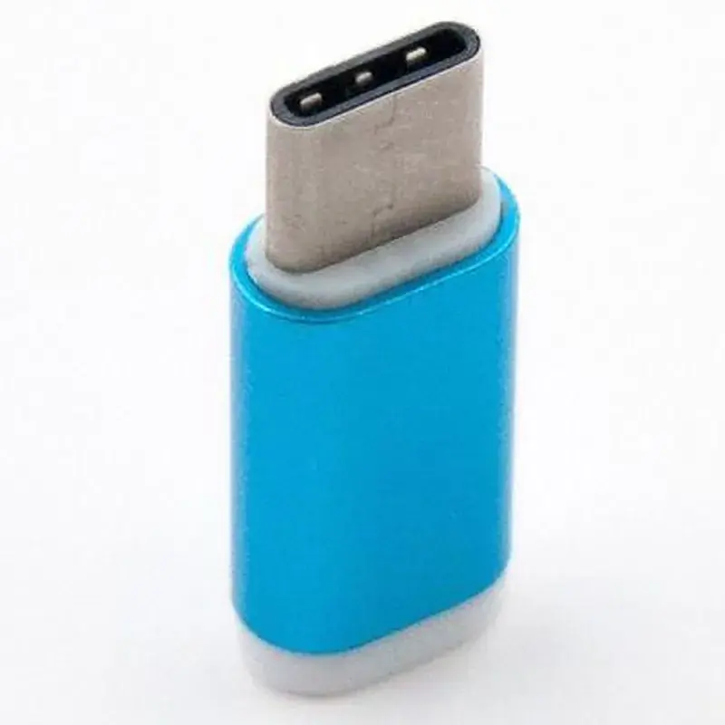Перехідник micro-USB -Type C Dengos (ADP-007) - фото 2