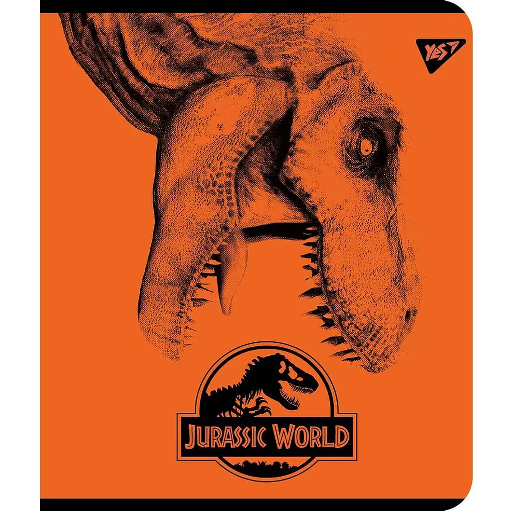 Зошит для записів Yes Jurassic World А5 лінійка Іридіум+гібрід. виб. лак 48 аркушів 1 шт. в асортименті (765326) - фото 6