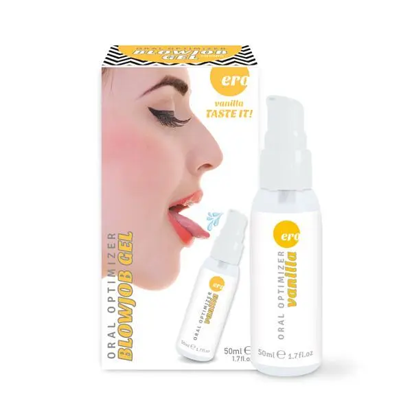 Оральний лубрикант Hot Oral Optimizer Blowjob Gel, 50 мл (ваніль)