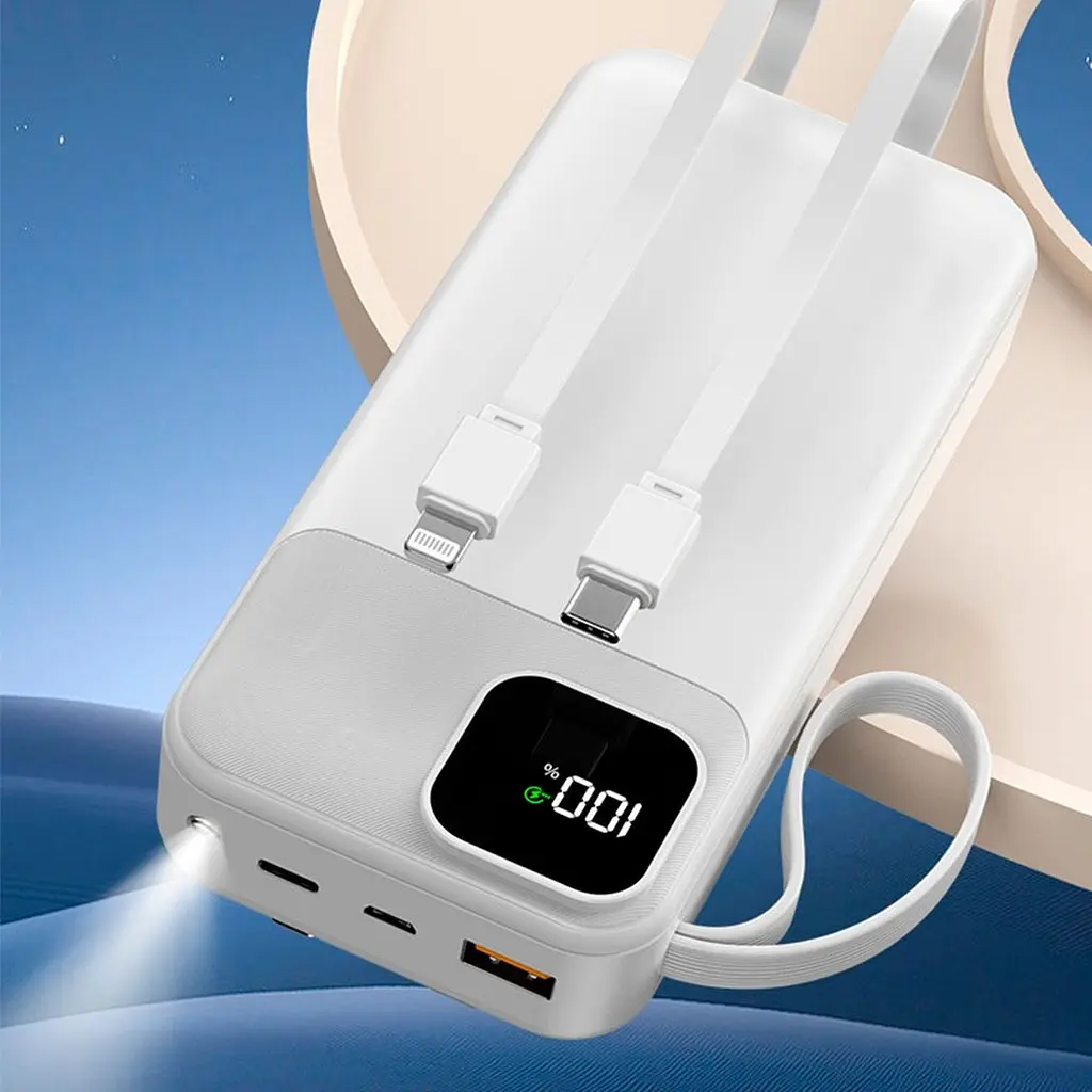 Повербанк TheGeneral Voltix 20000 mAh білий (40012819-08) - фото 10