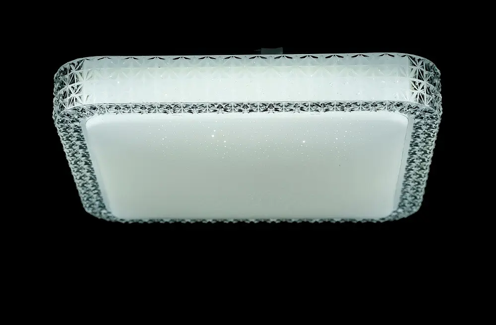 Люстра стельова LED Splendid Ray L8207C/24Wx2, 48W, білий, з пультом, сучасний стиль - фото 4