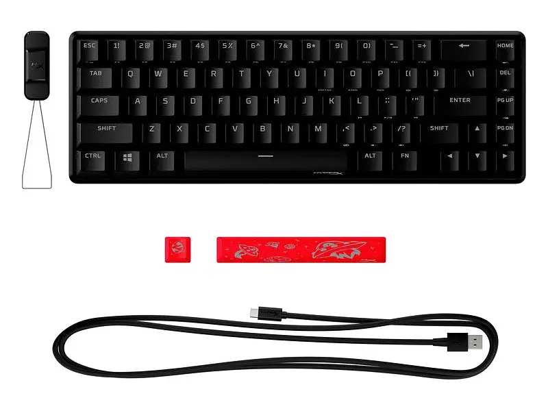 Клавіатура HyperX Alloy Origins 65 Aqua Switch (56R64AA) - фото 5