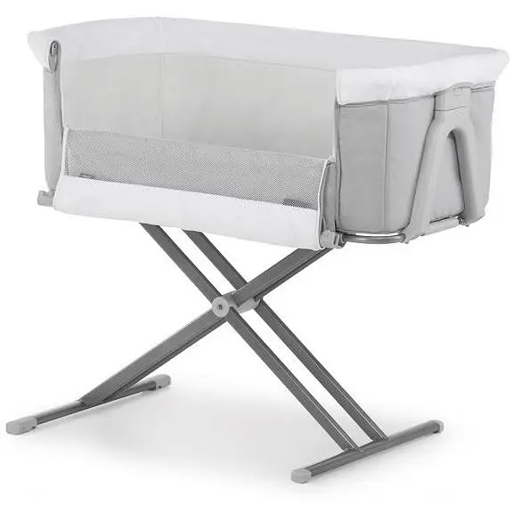 Приставная кровать Hauck Face to Me 2 Melange Grey, серая (60853-1) - фото 12