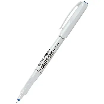 Маркер "Centropen" №2646/03 Non-Permanent OHP 0,6мм синій(10)(200)