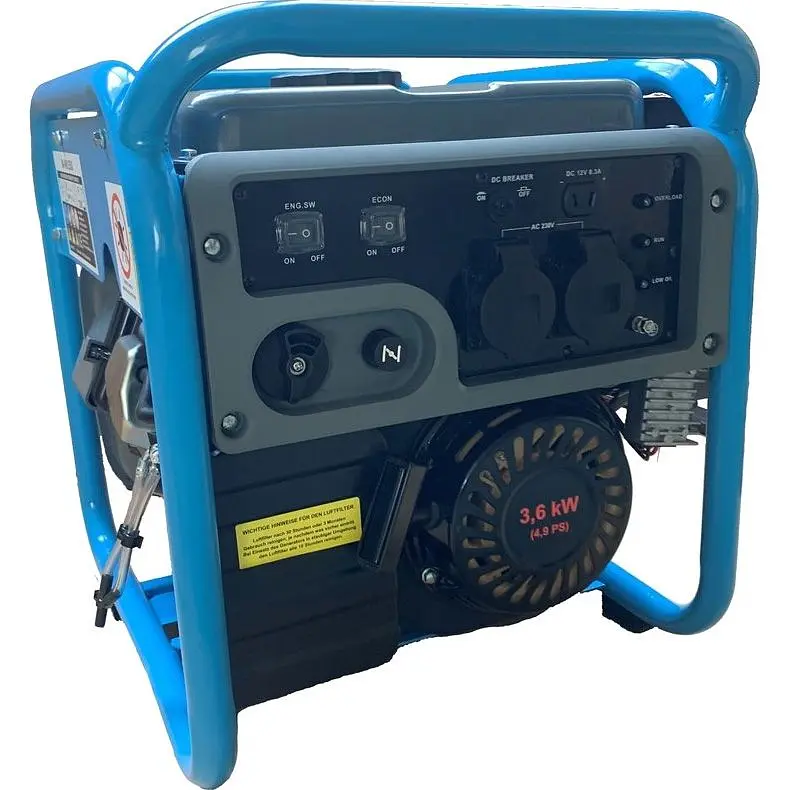 Інверторний бензиновий генератор IMLEX IM-INV 3500 [158728] - фото 3