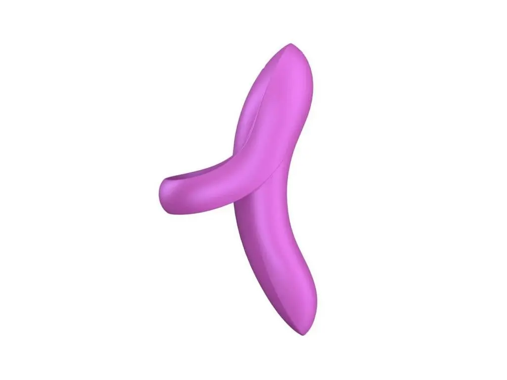 Вібратор Satisfyer Bold Lover на палець, 9.3х4.5 см рожевий - фото 3