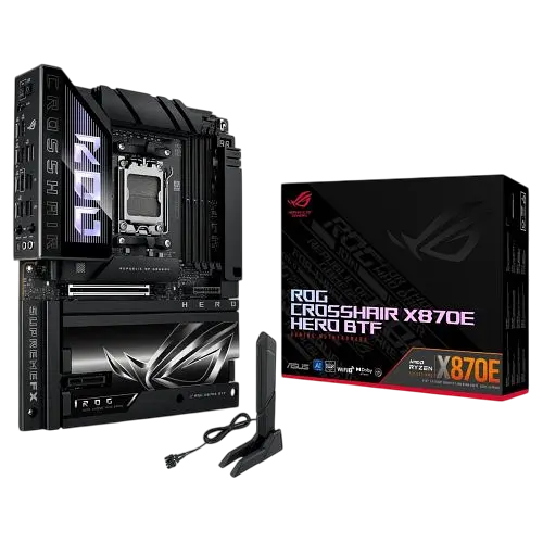 Материнcька плата Asus X870E ROG Crosshair Hero BTF Socket AM5 (ROG CROSSHAIR X870E HERO BTF)