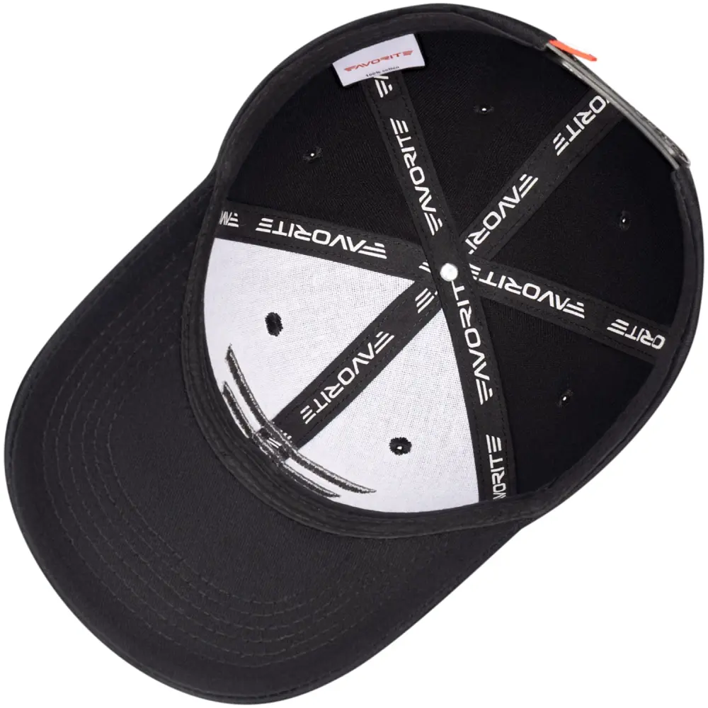 Кепка Favorite Silver Logo 58 Black - фото 5