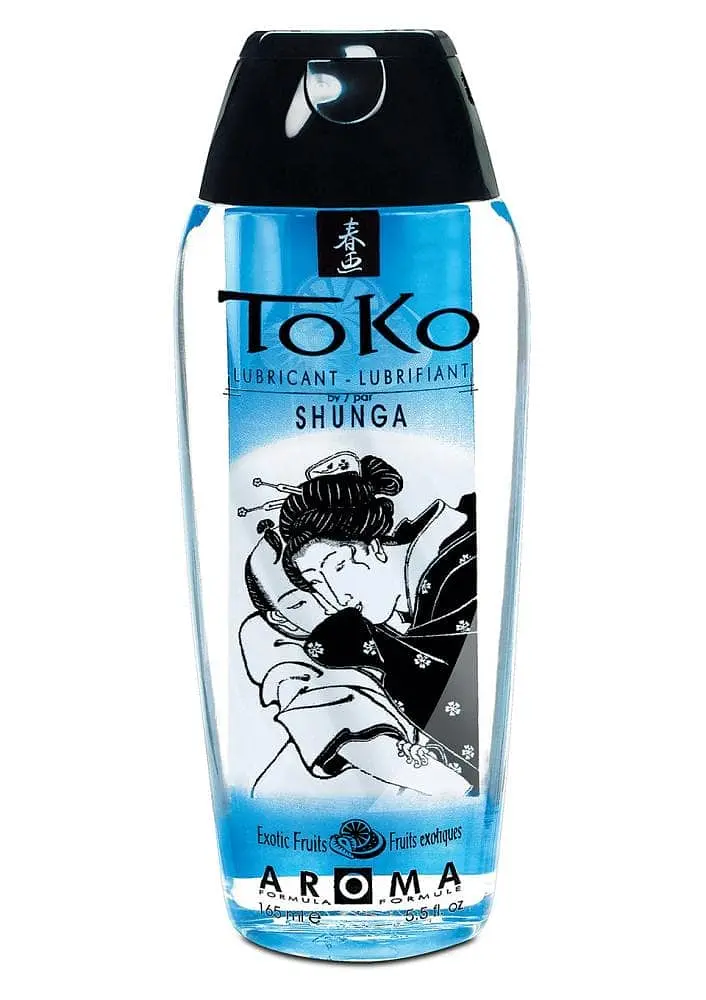 Оральний лубрикант Shunga Toko Aroma Lubricant Exotic Fruits - зі смаком екзотичних фруктів, 165 мл