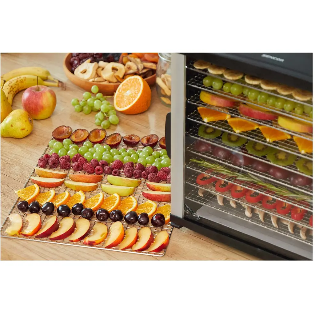 Сушилка для овощей и фруктов Sencor SFD 7000BK - фото 17