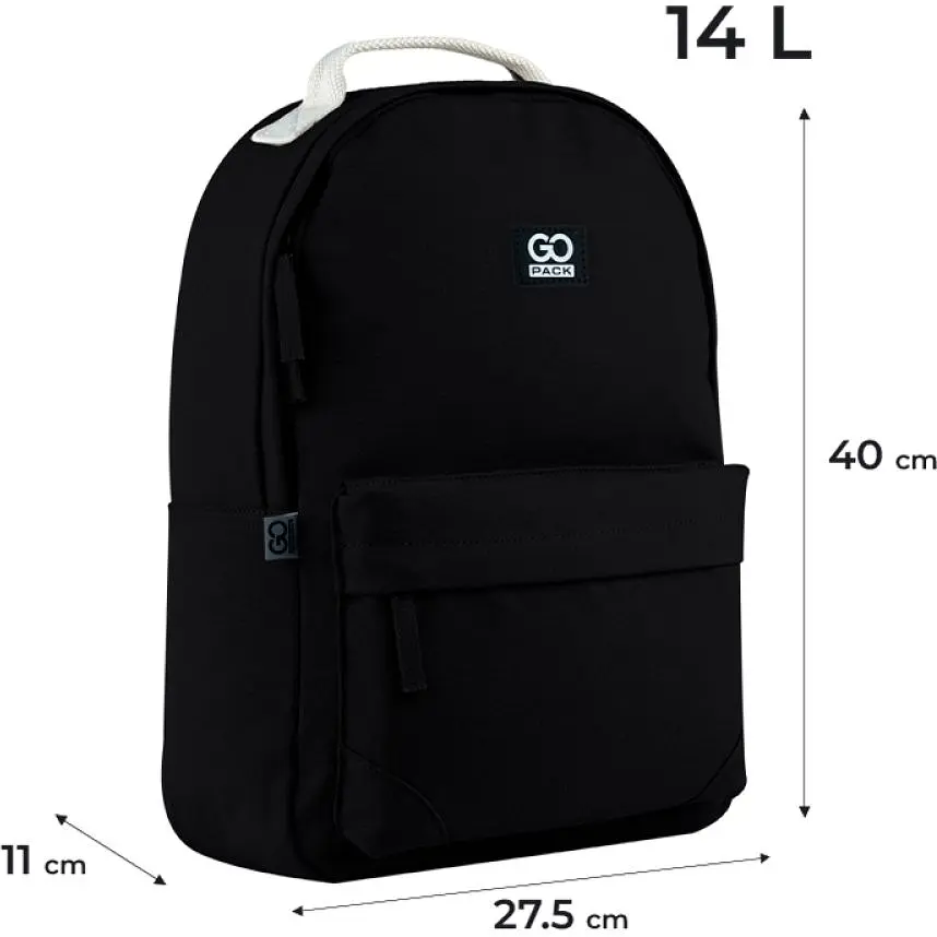 Рюкзак GoPack Education Teens 147 чорний (GO25-147M-8) - фото 3