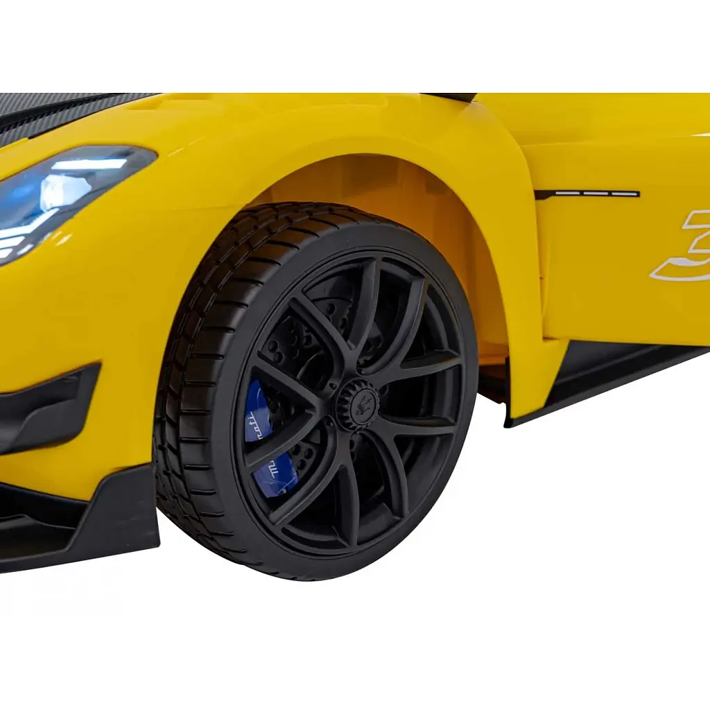 Детский электромобиль Ramiz Maserati MC20 GT2 12 В, Yellow (PA.QLS-8601.ZOL) - фото 10