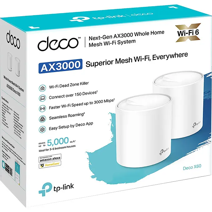 Маршрутизатор TP-Link Deco X60 2-pack - фото 6