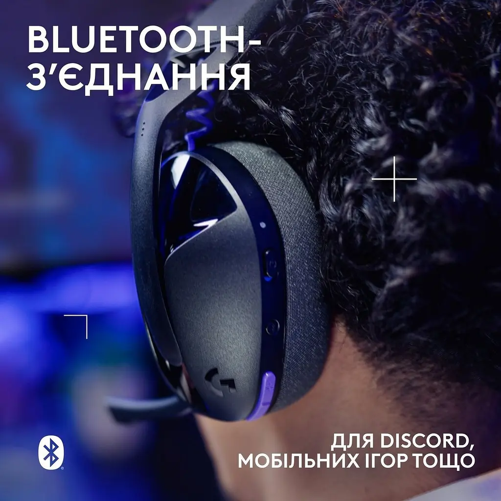Гарнітура Logitech G321 Lightspeed Black (981-001563) - фото 5