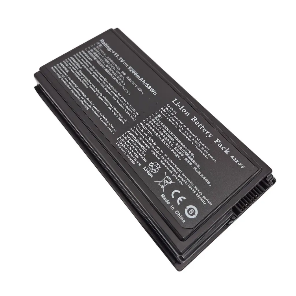 Акумулятор для Asus A32-F5 Pro55G, Pro55GL, Pro55SL, Pro55SR, Pro50VL, Pro55S (11.1V 5200 mAh) - фото 2
