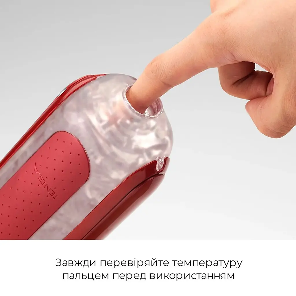 Набір мастурбатора із нагрівачем Tenga Flip Zero Red + Flip Warmer - фото 7
