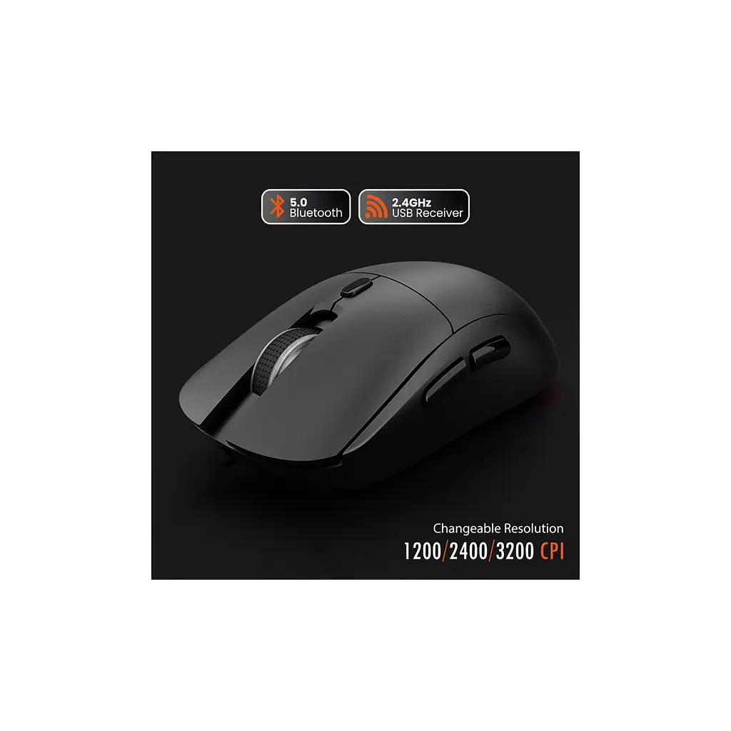 Мишка Media-Tech MT1124 Wireless Black (MT1124) - фото 10