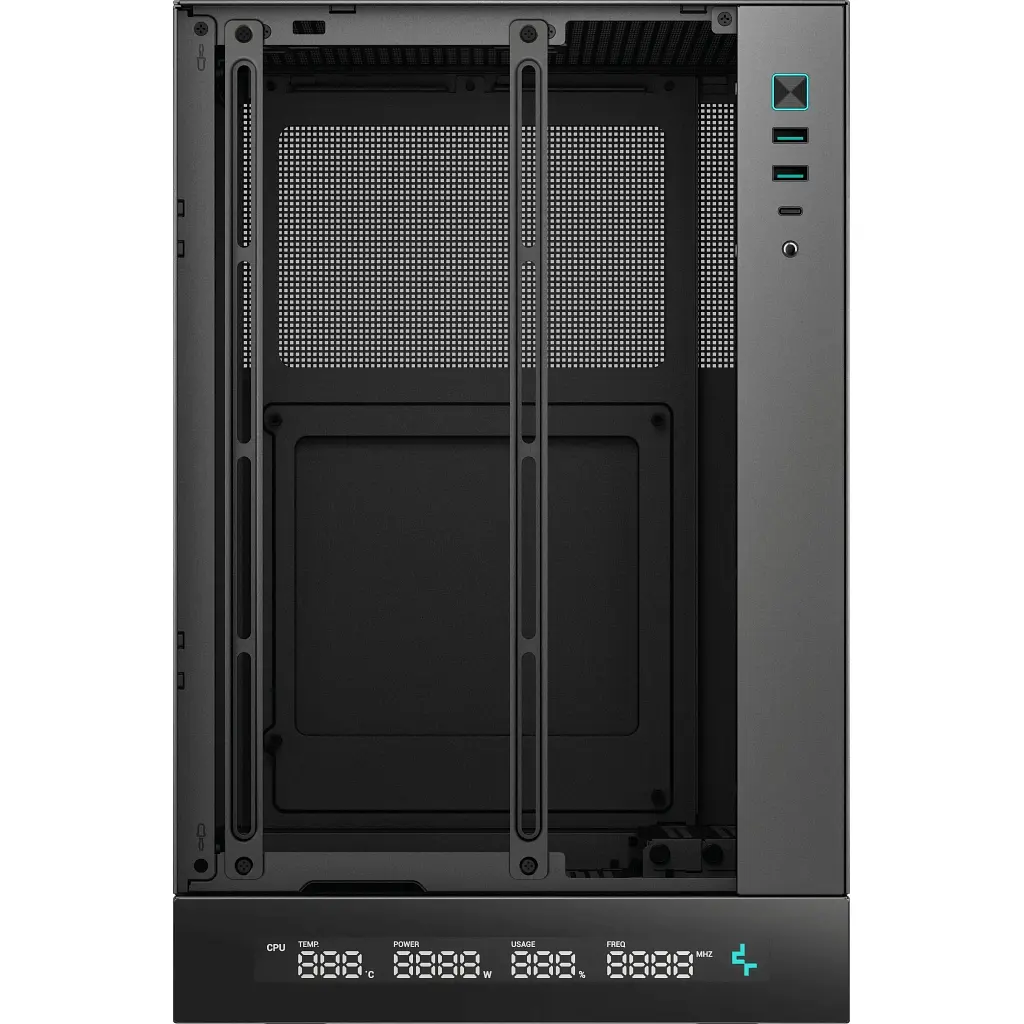 Корпус для ПК Deepcool CH170 Digital Black (R-CH170-BKNPI0D-G-1) - фото 6