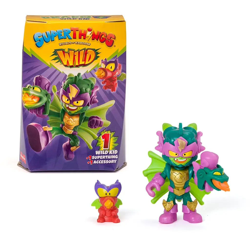 Ігровий набір SuperThings Wild Kids полімер, 19х15,5х12,2 см - фото 2